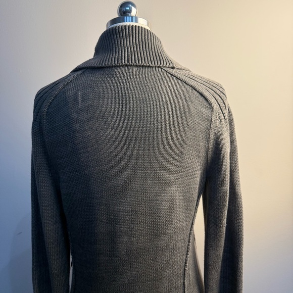 Ralph Lauren Gray/Green Toggle Cardigan, XS - Picture 12 of 16